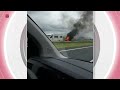 Auto in brand op A6, files door afzetting en kijkers