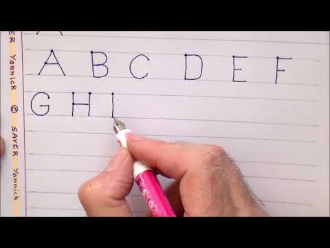 Exercice Ecriture Moyenne Section Pdf Apprendre à écrire l’alphabet majuscule en maternelle ms et gs