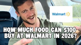 How much food can $100 actually buy at Walmart in 2026 🧐💵