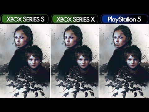 A Plague Tale: Innocence - Xbox Series X|S & PlayStation 5 - Comparison & FPS