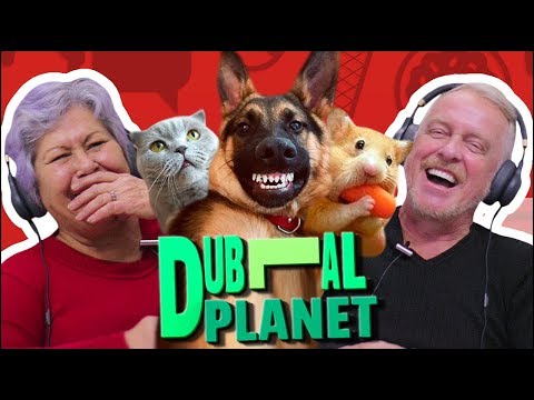 IDOSOS REAGEM A DUBLAL PLANET - ANIMAIS QUE FALAM