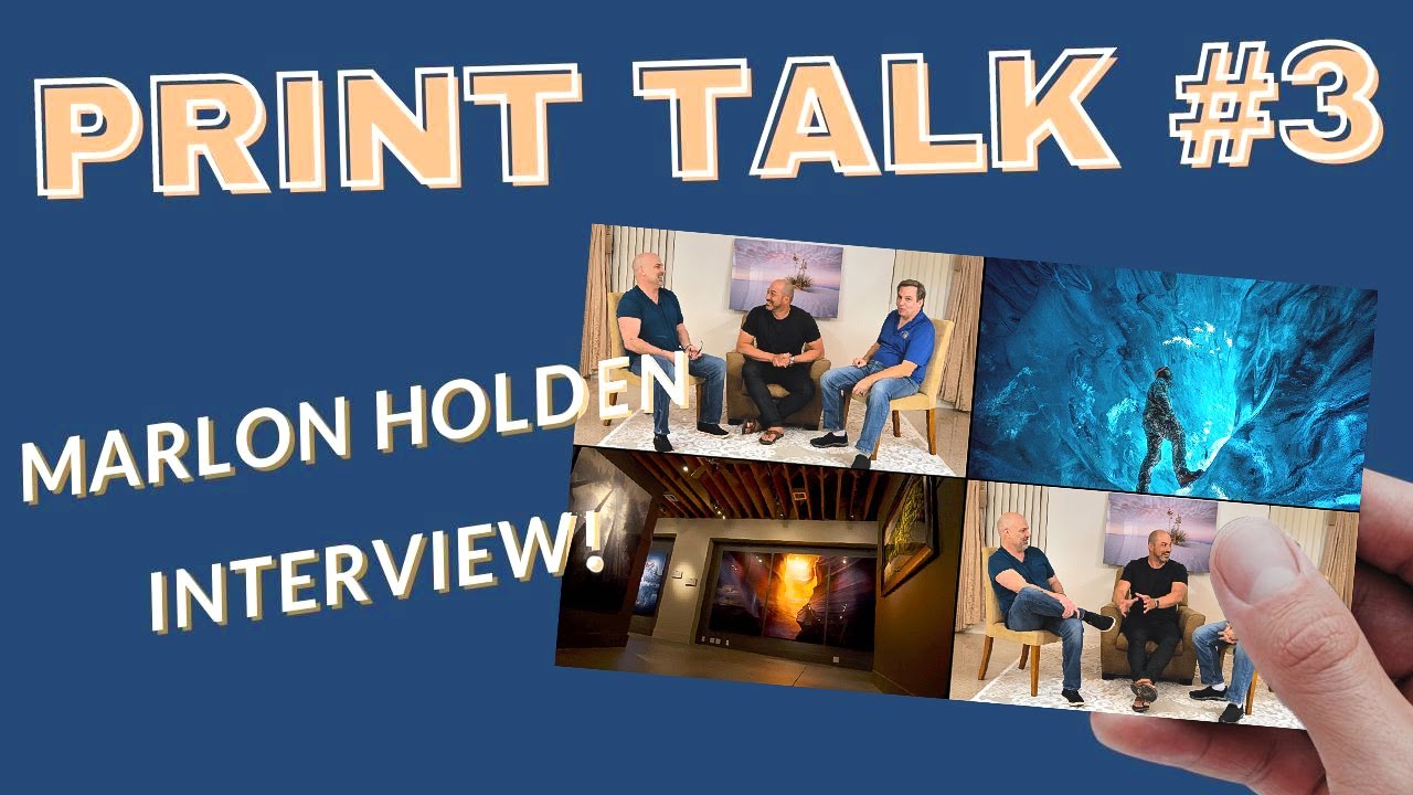 Print Talk 3!  Marlon Holden Interview!