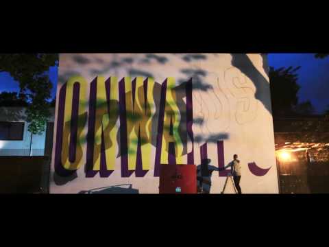 Gary Stranger x Pref ONWARDS, UPWARDS mural in Camden