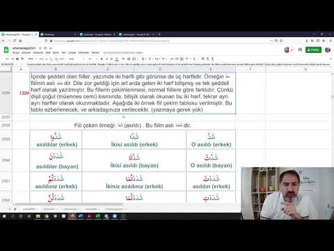 Week 13 topic explanation - object adjective sentence, muda'af verbs