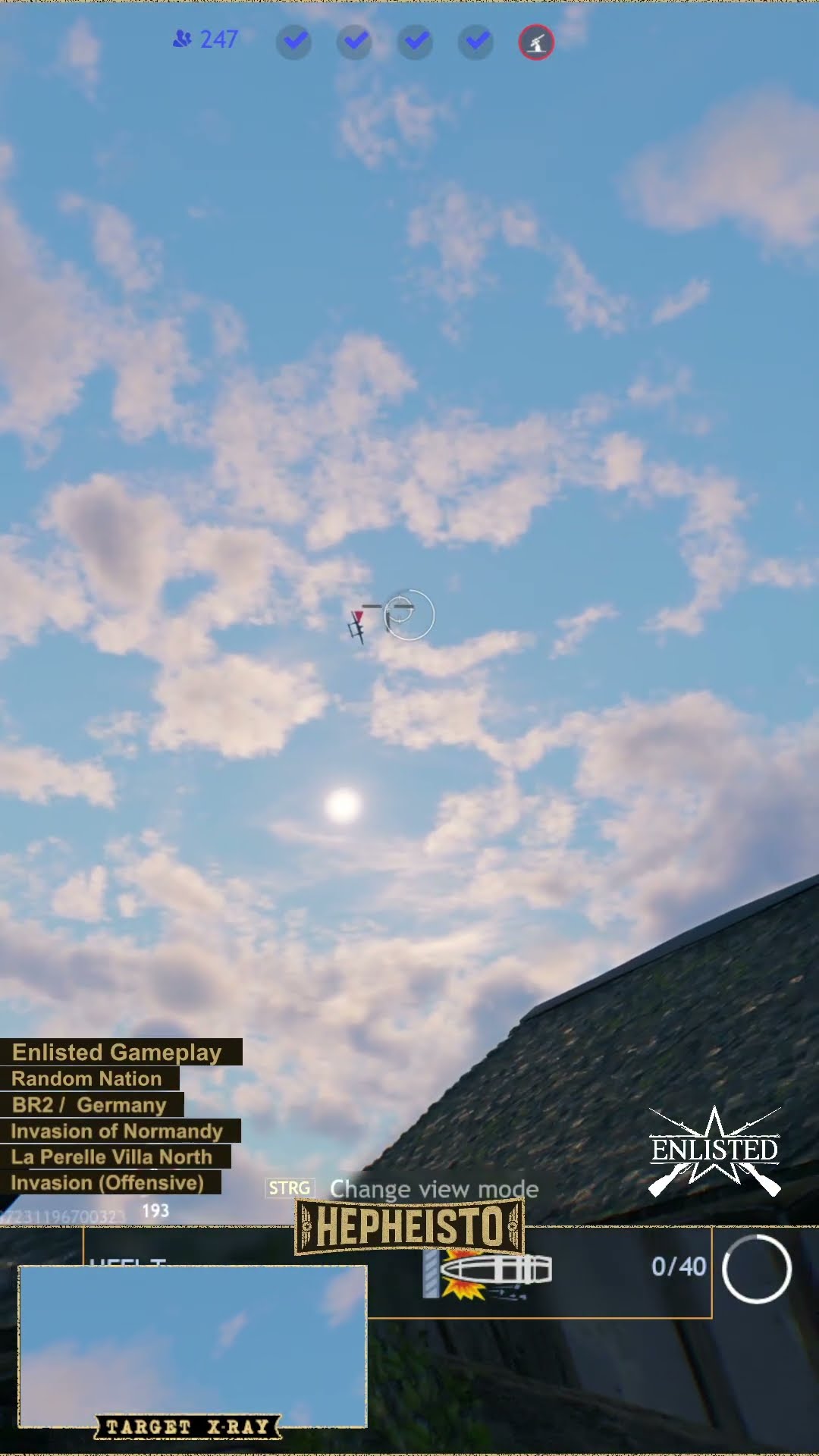 Engineer eliminates Plane P-38G with 20mm KwK30 Cannon