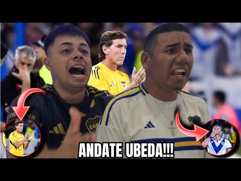 GET OUT OF HERE, UBEDA!!! | FAN REACTIONS | VELEZ 2 vs BOCA JUNIORS 1