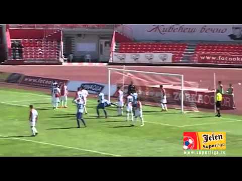 JSL 2013/14:22.04.2014 25.Kolo:Vojvodina - OFK Beograd 2:0 (0:0)
