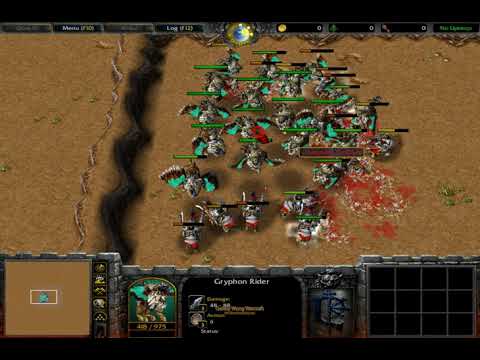 25 Gryphon Rider (100 Food) vs 25 Knight (100 Food) Fully Upgrade (If Knight can Attack Air) 1080p