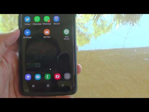 Samsung Galaxy S9: How to Enable / Disable High Contrast Theme (Dark / Light Background)