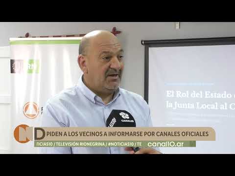 Ingeniero Huergo fue sede del segundo encuentro de planificación ante el fenómeno El Niño