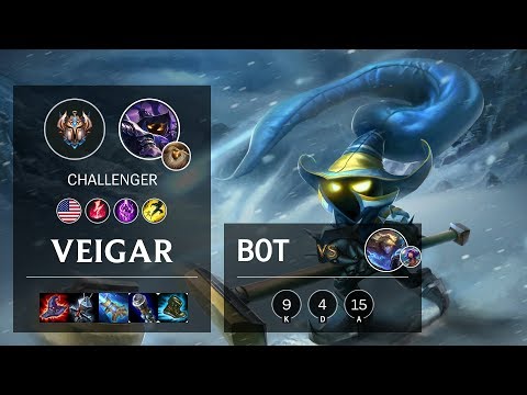 Veigar Bot vs Ezreal - NA Challenger Patch 10.11