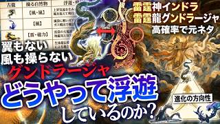 【モンハン アセンダンス解説】翼も無いし風も操らない。『ならグンドラージャはどうやって浮遊・飛行しているのか？』進化の方向はジン・ダハドやヒラバミと似てる説【モンハン解説シリーズ】