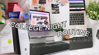 my after class routine **college night routine