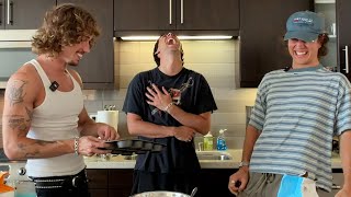 we tried baking together... again