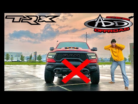 Stock Ram TRX Bumper SUCKS | Do You Know WHY?! | You NEED This One!! | ADD Off-Road Bumper