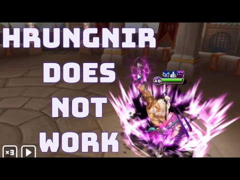 TESTING THE RECENTLY NERFED HRUNGNIR?┃Summoners War G3 GW