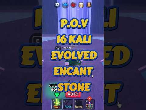 POV Evolved Enchant Stone 16 Kali Fish It !!! #roblox #robloxindonesia #fishit