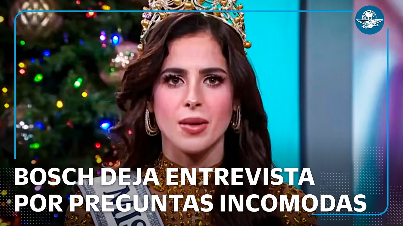 Fátima Bosch abandona en vivo entrevista tras preguntas sobre polémicas