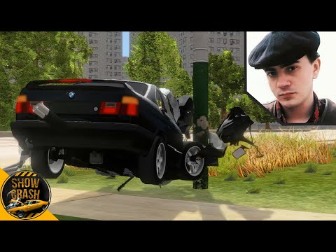 BeamNG Drive - Реконструкция Аварии Юрия Барабаша (Петлюра)