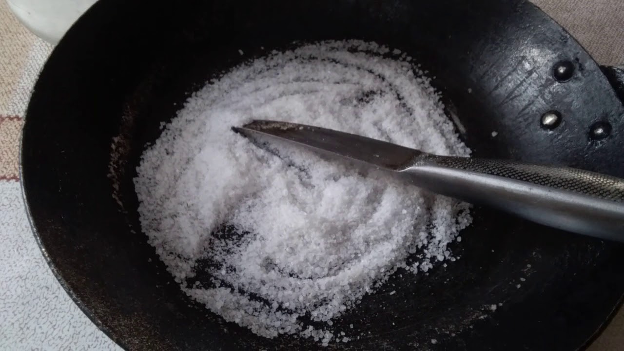 По многочисленным просьбам//Скорая помощь// Чистим себя солью,старинный способ