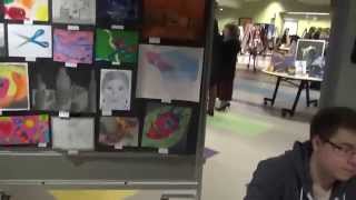 preview picture of video '2015 Norton High School Art Show on Thu, Apr 9, ‘15 Part 2 of 2'