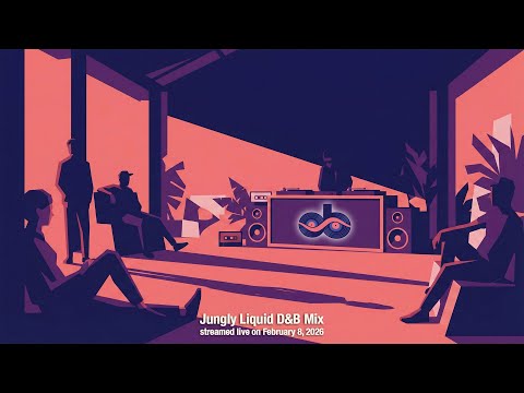 Jungly Liquid Drum & Bass DJ Mix (Streamed on February 8, 2026)