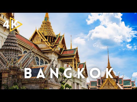 Watch Bangkok in 4K UHD | Aerial Scenic Relaxation Film with Calming Music