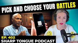 How To Pick And Choose Your Battles | Jessimae Peluso | Sharp Tongue Podcast Ep.402