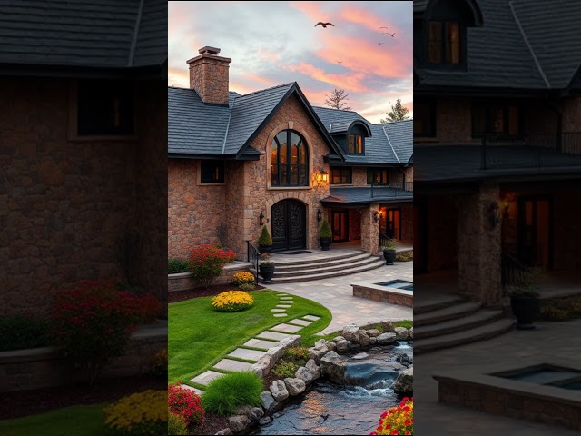 Vídeo relacionado con Atardecer en la jungla - Piscina con cascada para un atardecer mágico