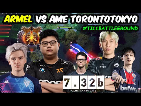 Fnatic Armel Tinker Signature Hero vs Ame TorontoTokyo #TI11BATTLEGROUND EPIC GAME Dota 2 Server SEA