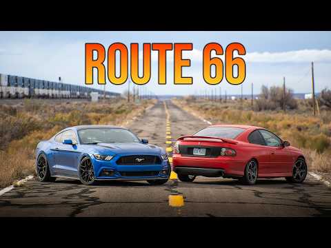 Thumbnail for We Drove Route 66 in Two American Muscle Cars - Episode 1 by Car, Muscle car