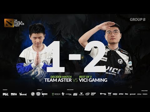 Highlights - Vici Gaming vs Aster | Game 3 | Decider Match | Kuala Lumpur Major Dota 2