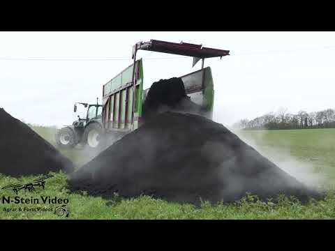 Kompost verladen & aufs Feld bringen 🚜 | Fendt 724 + Strautmann Aperion 2401 im Einsatz