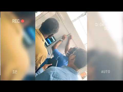 RF Leakage testing of chamber (RE TEST ) using Log-periodic antenna & probe