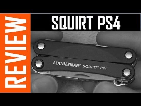 Leatherman Multi-Tool Squirt PS4 45mm Red