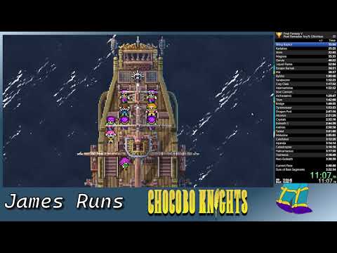 Final Fantasy 5 Pixel Remaster | Any% Speedrun | 3:22:44