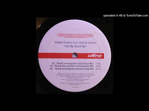Stellar Project ‎- Get Up Stand Up (Phunk Investigation Instrumental Mix)