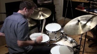 Ludwig Classic Maple 20/12/14 (Vintage White Marine) Demo | Jon Hill