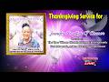 Thanksgiving Service for the life of Jennifer Nevellyn O'Connor