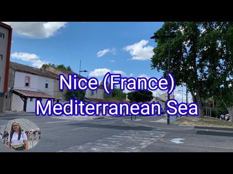 One day in Nice , France || Beautiful beach of Mediterranean sea