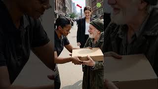 Greedy Manager Kicks Out a Customer — A Waiter’s Kindness Changes Everything! #kindness #humanity