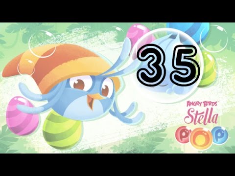 Angry Birds Stella POP!!! Level 35