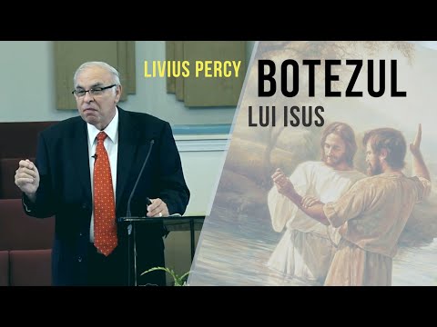 Botezul lui Isus | Armonia Evangheliilor | Livius Percy
