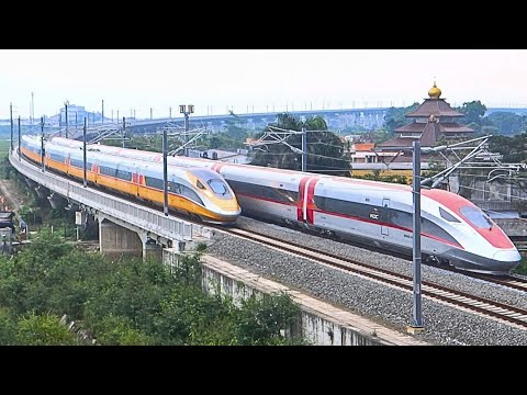 AMAZING! WHOOSH High-Speed Train KCIC400AF & CIT