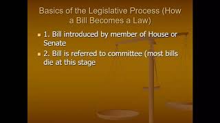 Committees and Lawmaking Process