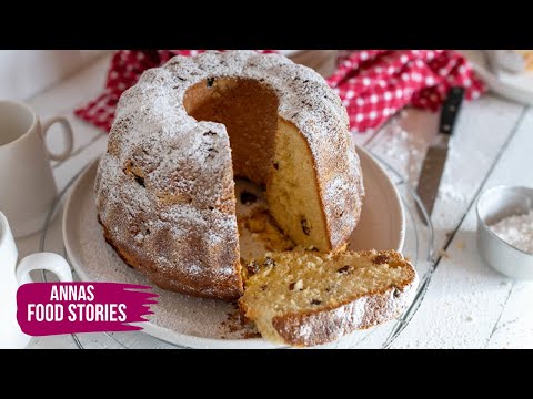 Gugelhupf mit Hefeteig und Rumrosinen - ein ganz besonderer Gugelhupf