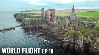 EXPLORING SCOTTISH CASTLE RUINS! - World Flight Episode 19