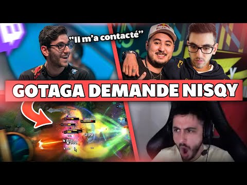 NISQY VA COACH GOTAGA, SAKEN TRASH PAR TIKY - Best of LoL #406 Réactions