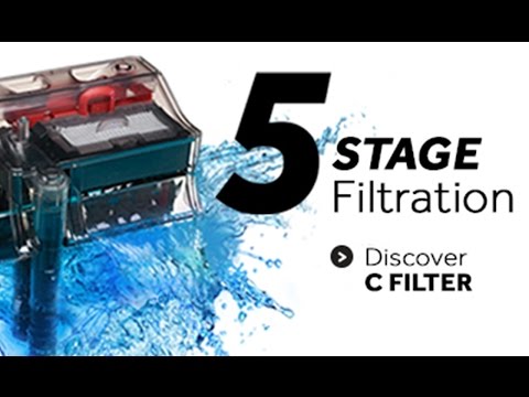 Maintenance 5-stage filter Fluval C-series manufacturer video (EN)