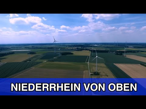 Der Niederrhein aus der Vogelperspektive! (Drohnenflug)